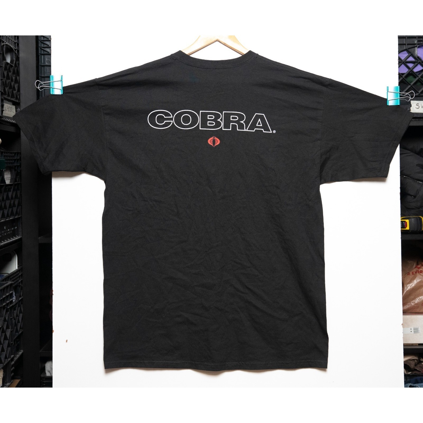 Nwot G.I. Joe Shoe Palace Cobra Commander Black Graphic T-Shirt Men's Size Xl — image 7 of 8